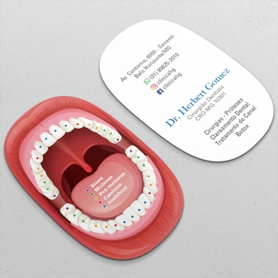 Cartão de visita dentista